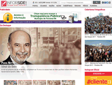 Tablet Screenshot of inforside.com.br